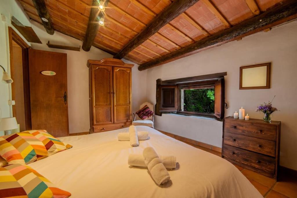 Masia Can Castellar Sant Iscle De Vallalta ภายนอก รูปภาพ