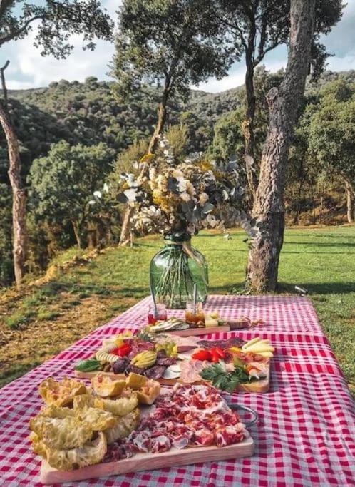 Masia Can Castellar Sant Iscle De Vallalta ภายนอก รูปภาพ